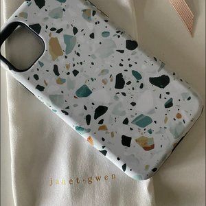 Terrazzo Janet Gwen iPhone 11 Case